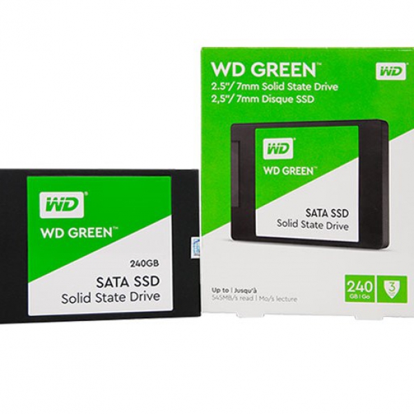 Ổ cứng SSD 240G Western Green Sata III 6Gb/s